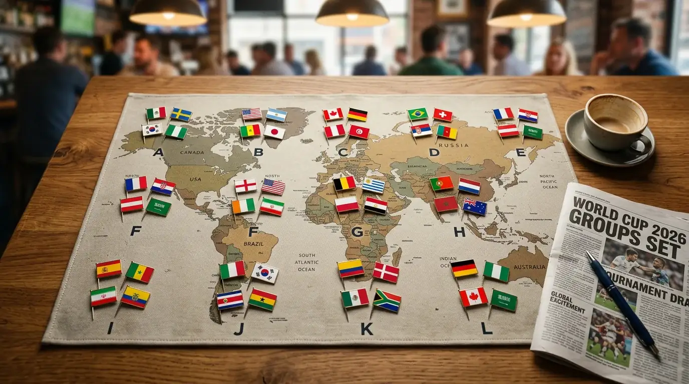 Alle 12 Gruppen der WM 2026 mit Flaggen und Analyse