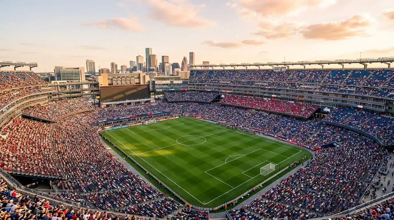 Übersicht der WM 2026 mit Stadien in den USA, Mexiko und Kanada