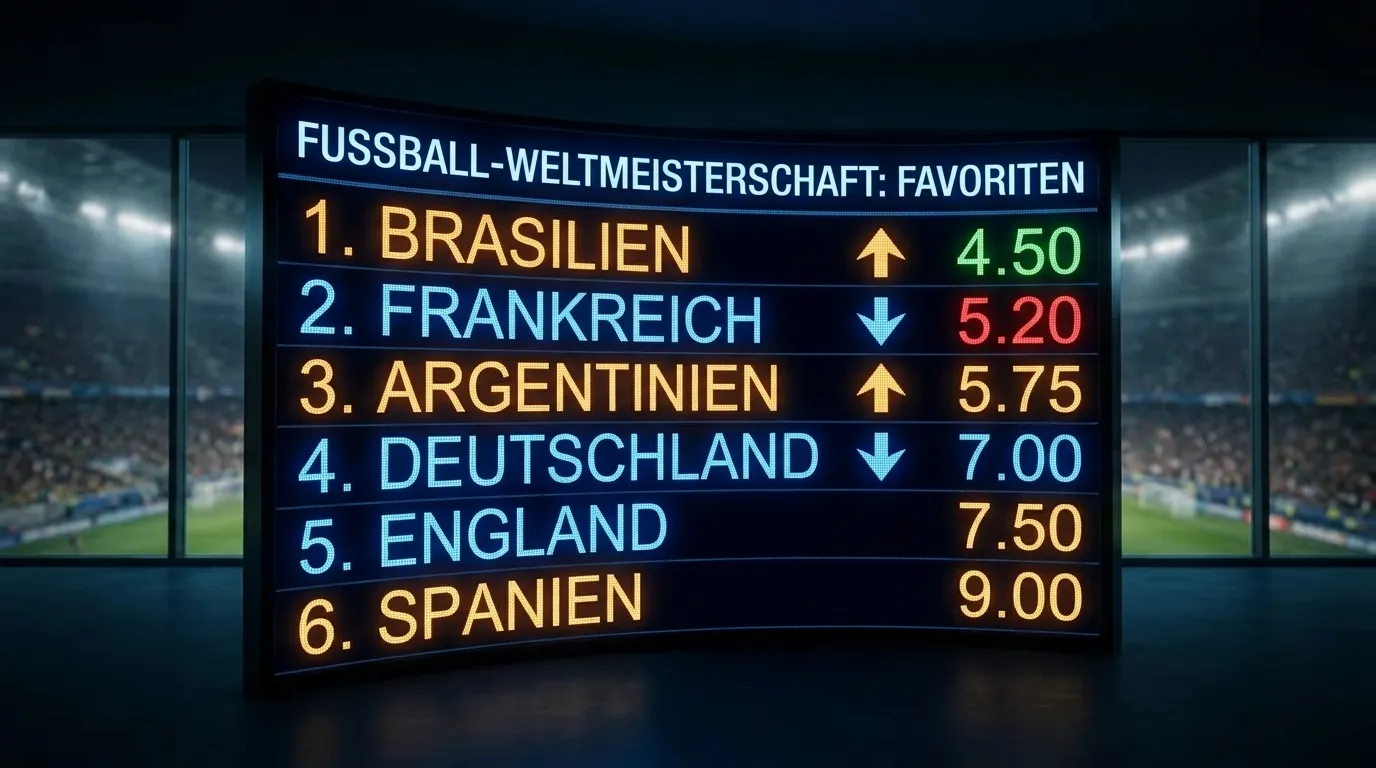 WM 2026 Titelquoten — Frankreich bleibt Favorit, aber zu welcher Quote?